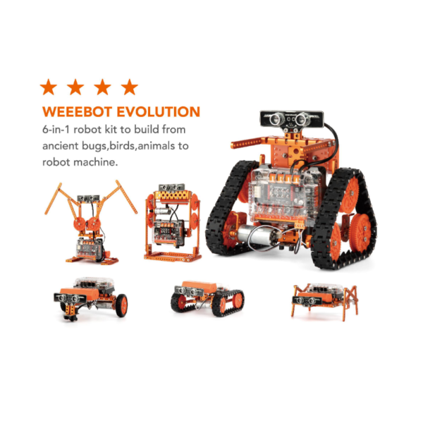 หุ่นยนต์ 6 In 1 WeeeBot Evolution - Image 2