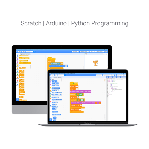 Scratch , Arduino , Python