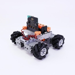 4WD Mecanum Chassis : Running Mike