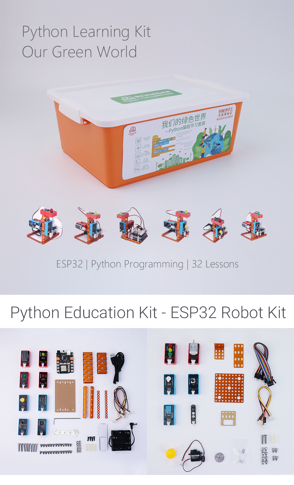Python Learning Kit - Our Green Word - Tools