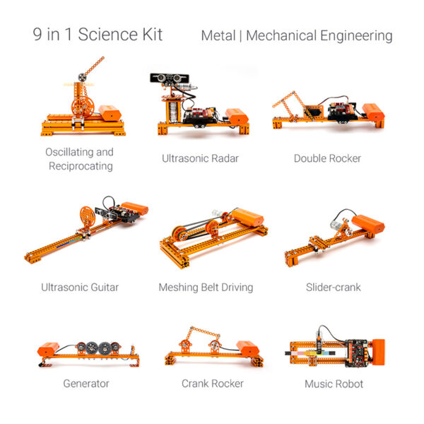 ชุดเรียนรู้ วิทยาศาสตร์ 9 In 1 WeeeBot Science Kit - Image 2
