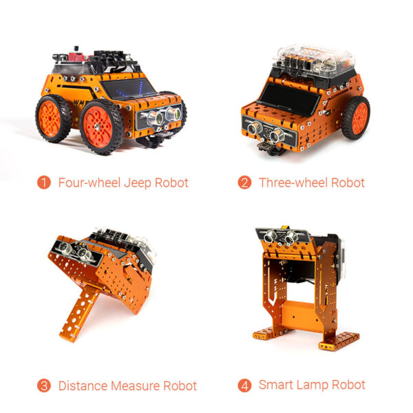 หุ่นยนต์ รถจี๊ป 4 In 1 WeeeBot Jeep STEM - Image 2