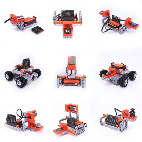 ชุดเรียนรู้ micro:bit / mPython : 4WD Mecanum Chassis - Image 2