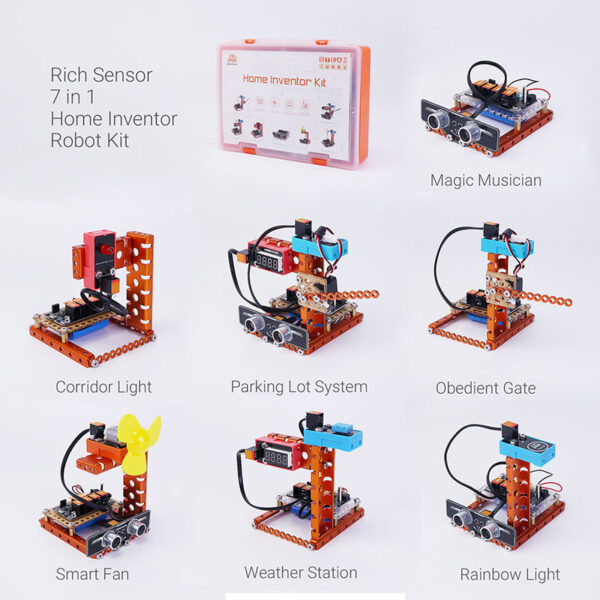 ชุดเรียนรู้ บ้านอัจฉริยะ 7 In 1 WeeeBot Home Inventor Kit - Image 2