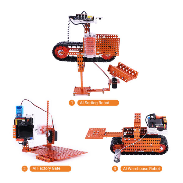 ชุดเรียนรู้ หุ่นยนต์โรงงาน AI Factory Automation : Tutorial